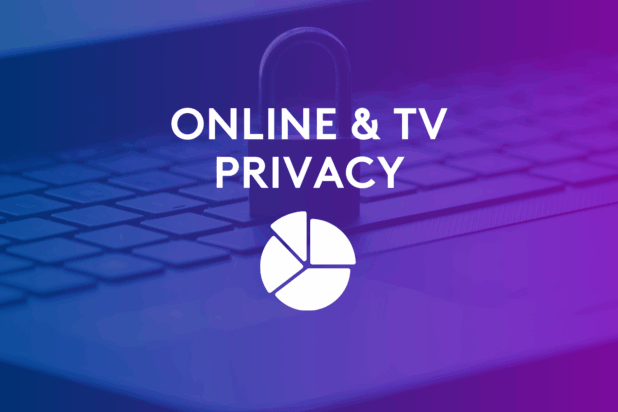 Image revealing topic of online and TV privacy