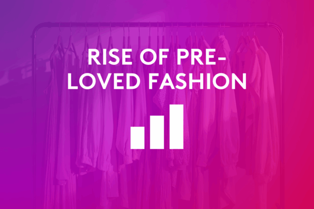 Photo showing the rise of online second hand clothing buying and selling